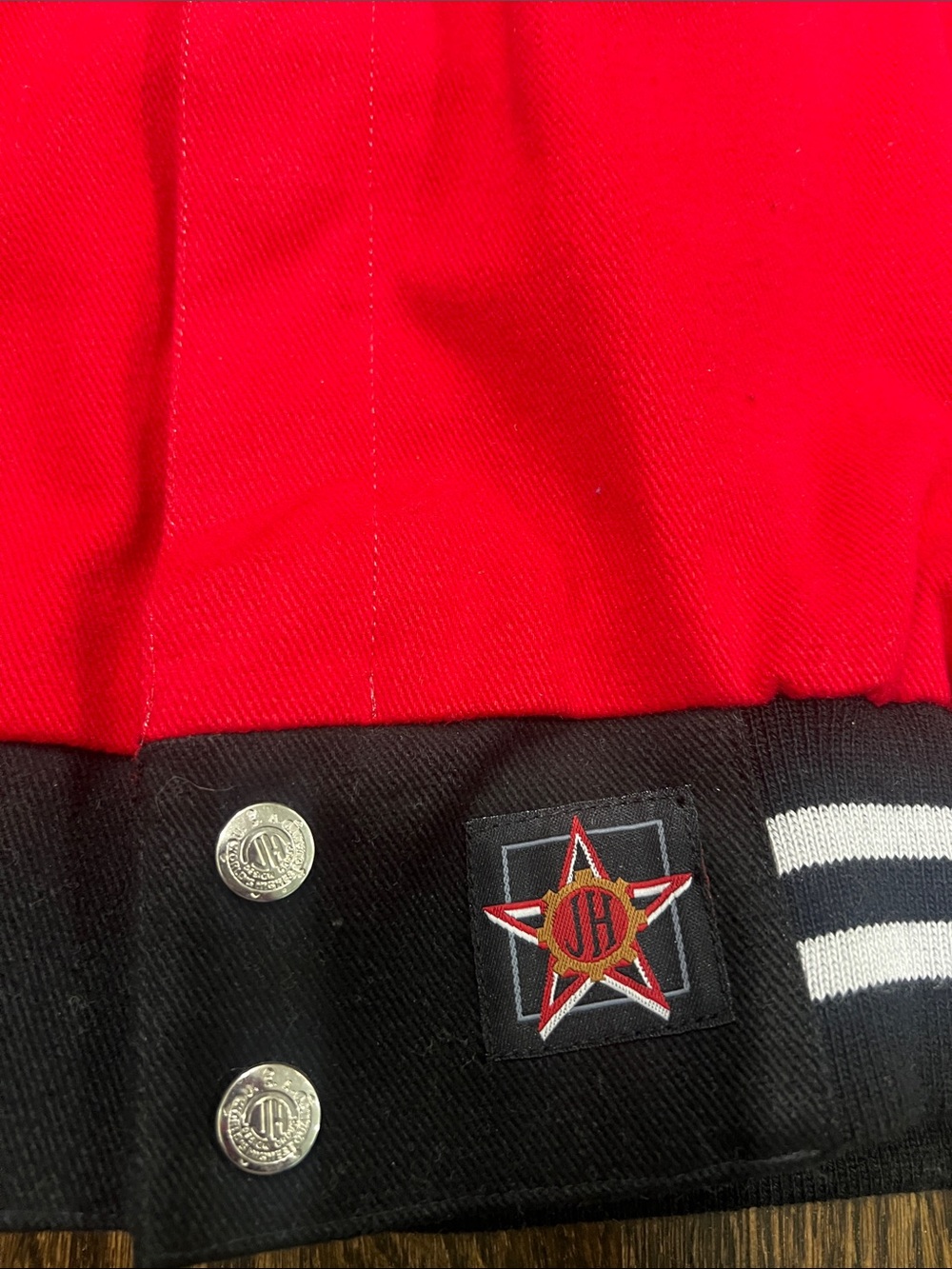 Ford Mustang Red Racing Jacket - Picture 2 of 9